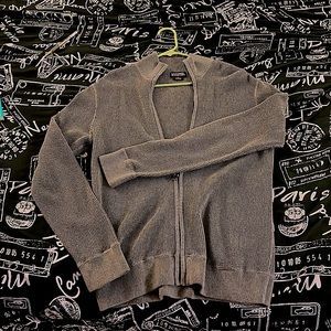 Michael Kors zip-up long-sleeve sweater/pullover